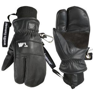 HydraHyde® Insulated Knit Wrist Mitten with Ski Strap