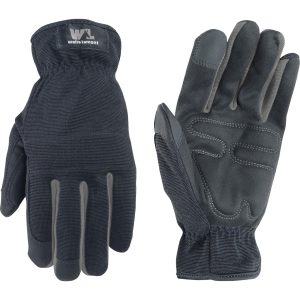 Men's Synthetic Leather Padded Slip-On Wrist