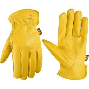 Men's Deerskin Leather Shirred Wrist